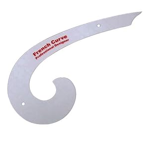 PGM Plastic Transparent French Curve