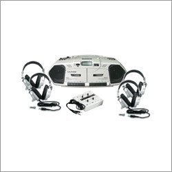 Califone 2395PLC Dual-Cassette 4-Person Music Maker PLC Califone 2395PLC Dual-Cassette 4-Person Music Maker PLC