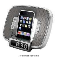 Jensen JIMS-182 iPod MP3 Docking Speaker Station Dual Alarm Clock Radio