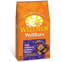 Wellness WellBars Bite Size Chicken & Cheddar Cheese Dog Treats