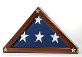 Display Case for Memorial Burial Flag (5x9.5 ft.) - Shadow Box