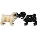 Mwah Kissing Pugs Salt and Pepper Set