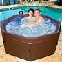 Snappy Spa Portable Hot Tub - Snap together portable spa 110 Volt Complete - A17303