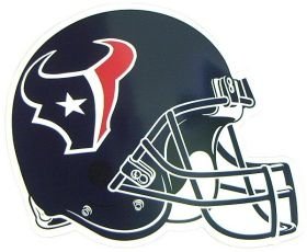 Houston Texans 12'' Helmet Car Magnet
