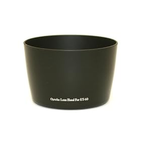 Opteka ET-60 Lens Hood for Canon EF 75-300mm f/4.0-5.6 USM, II, II USM, III USM Lenses and Canon EF-S 55-250mm IS Lens