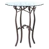 KALCO F730PD PONDEROSA PUB TABLE, SCALLOPED TABLE GLASS INCLUDED