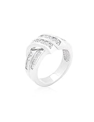 CZ Double Knot Ring
