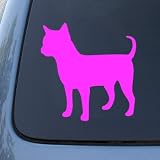 CHIHUAHUA SILHOUETTE - Dog - Vinyl Decal Sticker #1498 | Vinyl Color: Pink