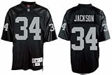 Bo Jackson 1988 Los Angeles Raiders #34 Throwback Reebok NFL Youth Football Jersey (Black)