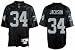 Bo Jackson 1988 Los Angeles Raiders #34 Throwback Reebok NFL Youth Football Jersey (Black)