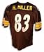 Heath Miller Autographed Pittsburgh Steelers Black Throwback Jersey