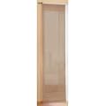 Preisg�nstiger Fl�chenvorhang Schiebegardine, transparent, unifarben, mit Zubeh�r, 245x60, Nougat, 85589