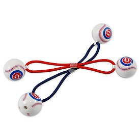 Chicago Cubs Baseball Hair Ties