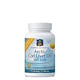 Arctic Cod Liver Oil (lemon) 180 softgels ~ Nordic Pure