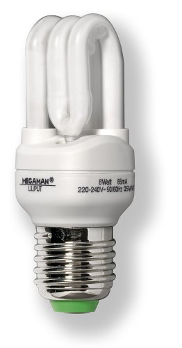 Megaman 570107 ESL LILIPUT Energiesparlampe 8W E27 230V 827 Preisvergleich
