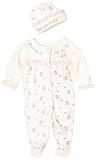 Vitamins Playwear Baby-Girls Newborn Little Star Preemie Sleep and Play With Hat
