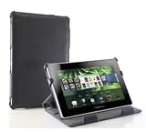 Blurex Slim Leather Portfolio Case With 2 Tier Stand for Blackberry Playbook