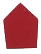 Durable Hand Woven 100% Cotton Solid Ruby Red Napkins 22x22 Inches Set of Six