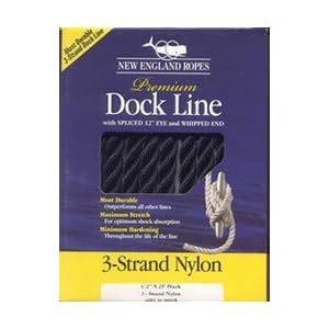 DOCKLINE Double Braid 1 2 X 15FT WHITE by 