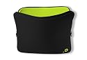 Be.ez 100572 LArobe Sleeve for 13.3-Inch Macbooks (Black/Wasabi)