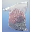 Laundry Washing Bag - 12"x17" - Set of 2 (White) (12"W x 17"L)
