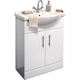Bathroom Vanity Unit & Basin - 650 mm