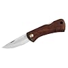 Eka Messer EKA Taschenmesser, Modell Swede 88, Sandvik 12C27, Bubinga-Holz, Lederriemen 247410