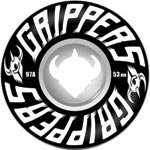 Darkstar Ripper Grippers II White 51mm Skateboard Wheels (Set Of 4)