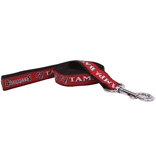 Tampa Bay Buccaneers Red Woven Team Pet Leash (Small)