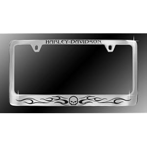 harley davidson license plate frame