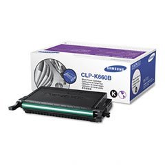 Replacement CLP-K660B High Capacity Black Laser Toner Cartridge for use in Samsung CLP-660 Printer On Sale