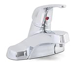 Premier 120452LF Bayview Lead-Free Single-Handle Lavatory Faucet without Pop-Up, Chrome by Premier