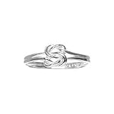 Sterling Silver Love Knot Ring