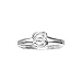 Jewelry : Sterling Silver Love Knot Ring