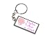 Breast Cancer Gloves Fight Like a Girl - New Keychain Ring