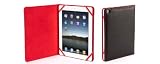 Passport for iPad 2, Black/Red Simple folio with elastic band closure