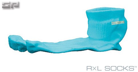 R×L SOCKS(アールエルソックス) 男女兼用 立体 五本指 ランニングソックス TRR-15G BL