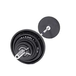 Olympic 300 lb Black set w/ Bar & Collars