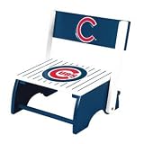 Product details for Chicago Cubs MLB Wooden Flip-Up Step-Up