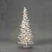 28'' Pre-Lit Silver Tinsel Christmas Tree Case Pack 18