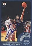 Chris Mihm, Cleveland Cavaliers Autographed Card