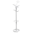 Brahms Coat Rack - Silver