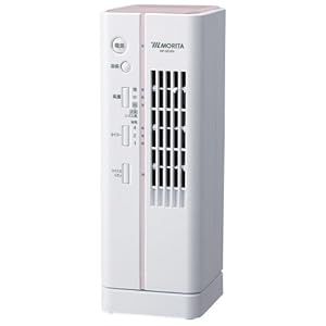【クリックで詳細表示】MORITA ミニスリムファン ピンクグレー MF-SE30D-W