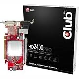 Review Club 3D  / Club 3D HD 2400PRO - Graphics adapter - Radeon HD 2400PRO - PCI Express x16 - 256 MB GDDR2 - Digital Visual Interface (DVI) ( HDCP ) - HDTV out