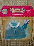 Lil Luvables Fluffy Bear Factory Dress-up Dreams Princess Outfit