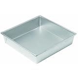 Chicago Metallic Commercial II Traditional Uncoated 9-Inch Square Cake Pan by