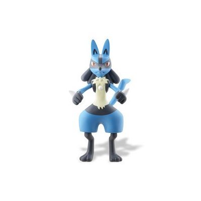 31p4S9hqvtL Lucario Deluxe Electronic Action Figure Pokemon Diamond Pearl Series 1