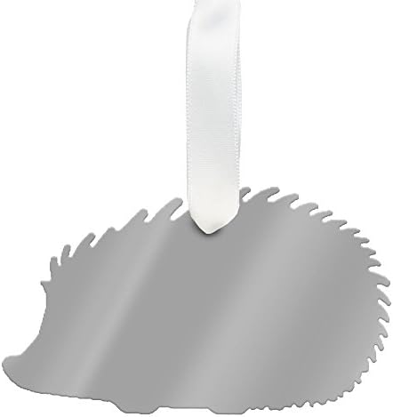 Moon & Lola Hedgehog Ornament Mirrored Silver