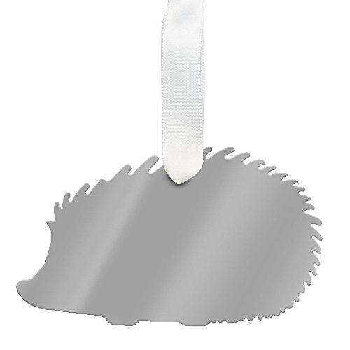 Moon & Lola Hedgehog Ornament Mirrored Silver