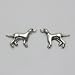 pointer15 - Pointer Dog Earrings